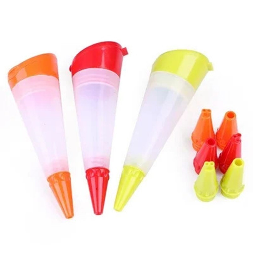 Silicone Cake Decorating Tool for Writing Drawing Piping Icing Chocolate Cream