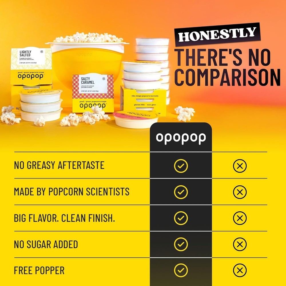 Convenient Butter Popcorn Cups Pack