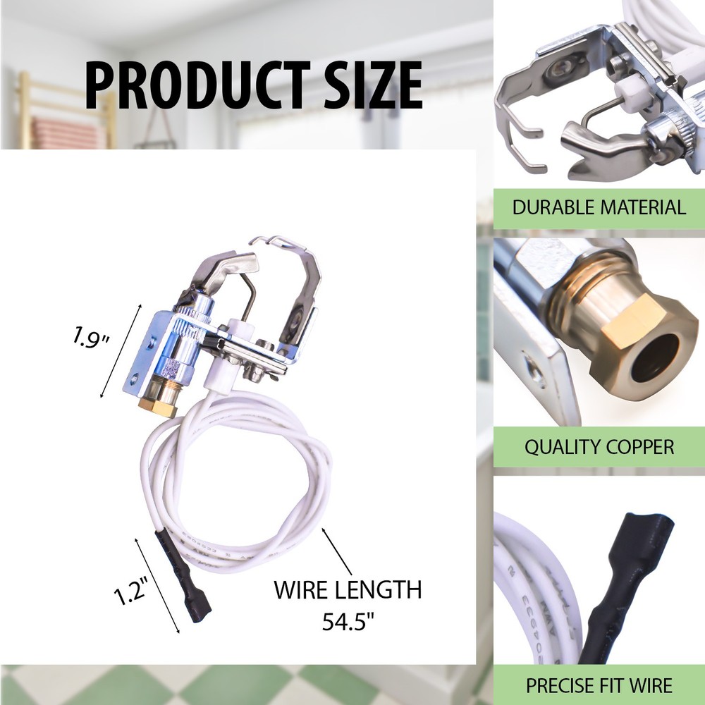 For Raypak 002003F Pilot Kit Natural Or Propane Pool & Spa Heaters