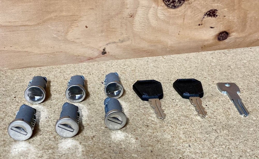 Thule 450600 One-Key Lock System - 6 Pack