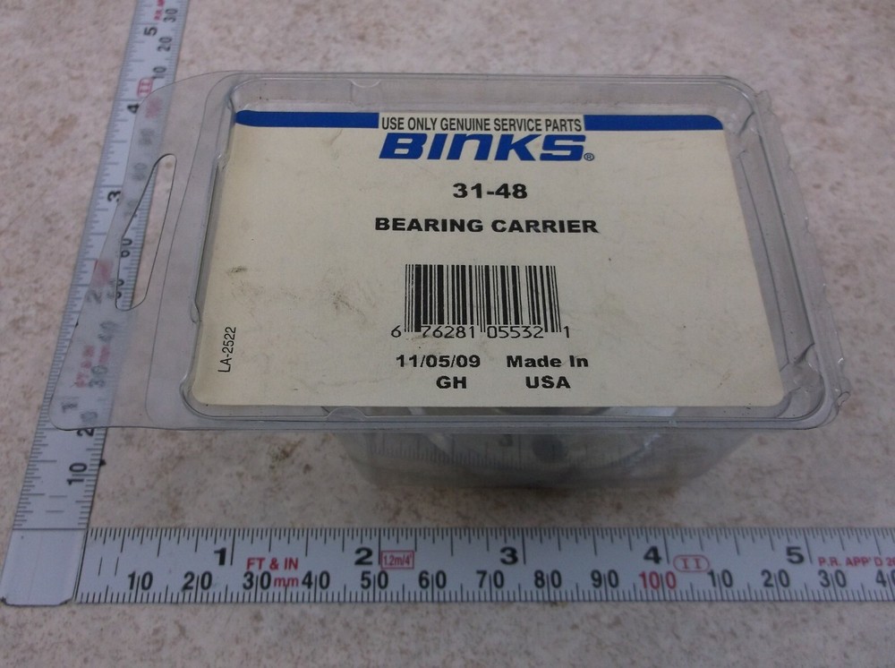 BINKS, 31-48, BEARING CARRIER, F0244