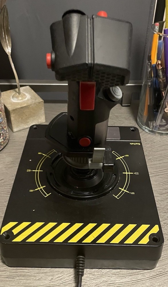 Saitek X-55 Advanced Control Flight System Mach Wired Flight System Remote Black