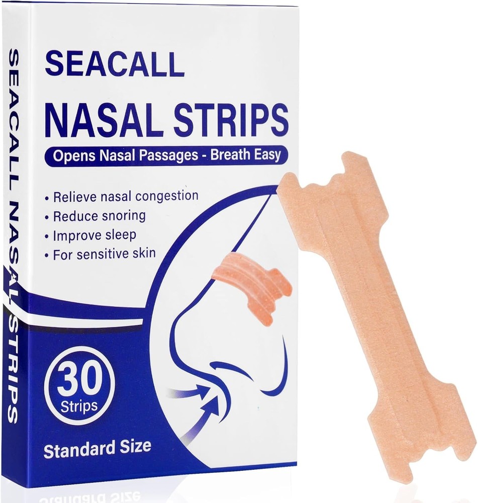 Sensitive Skin Nasal Strips for Breathing: Easy Application & Stronger Airflow