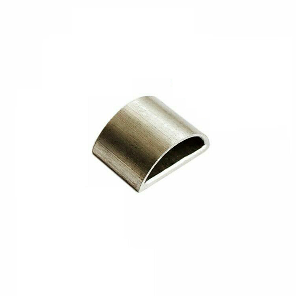 1x 4/4 Cello Silver Bow Ferrule Half Semi Circle Bow Maker Making Material