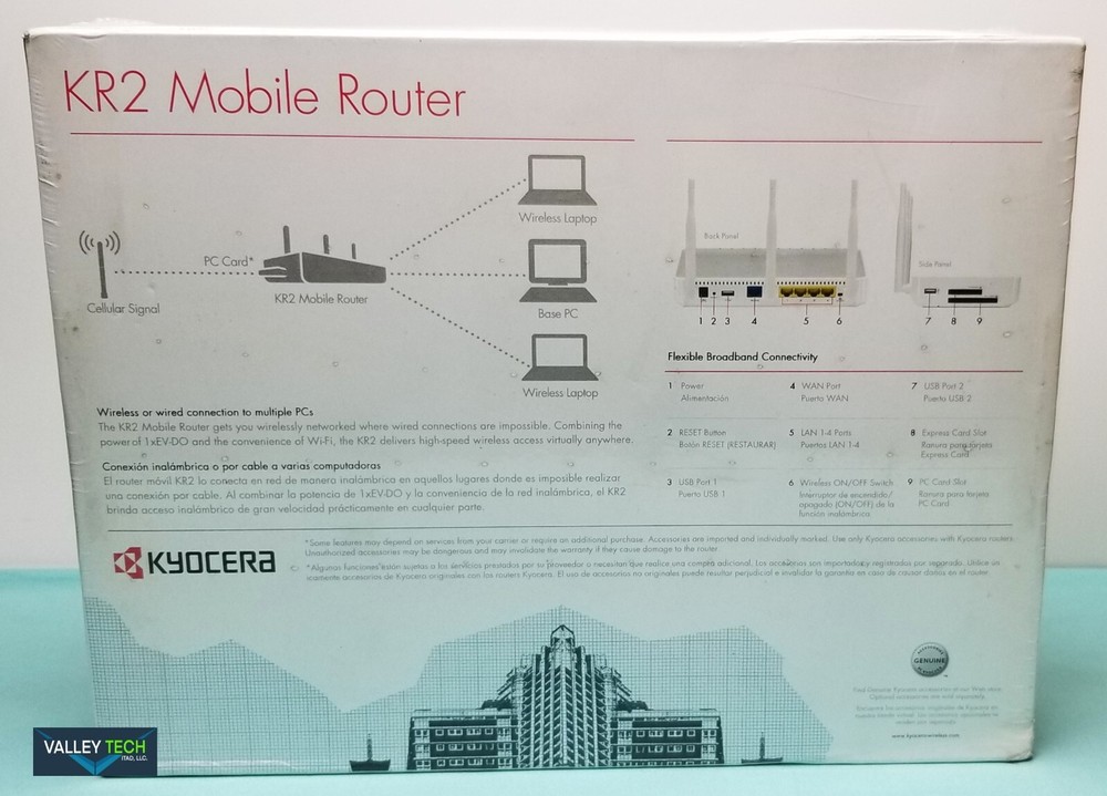 Kyocera KR2 Mobile Router NEW