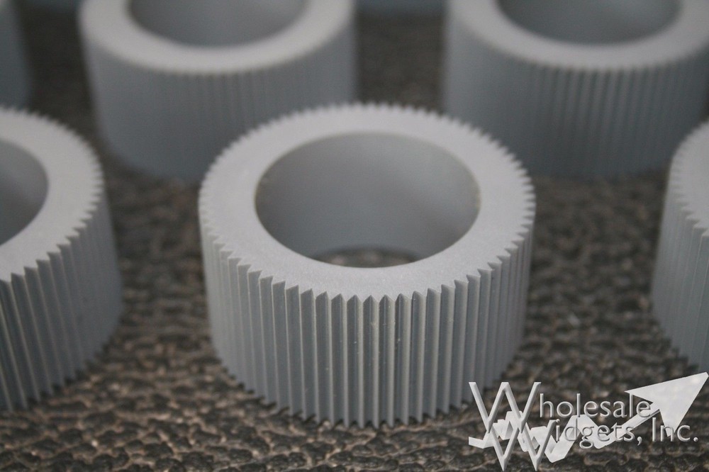10 Grey Pickup Rollers Compatible With Riso 035-14303 Feed Tires For Risograph