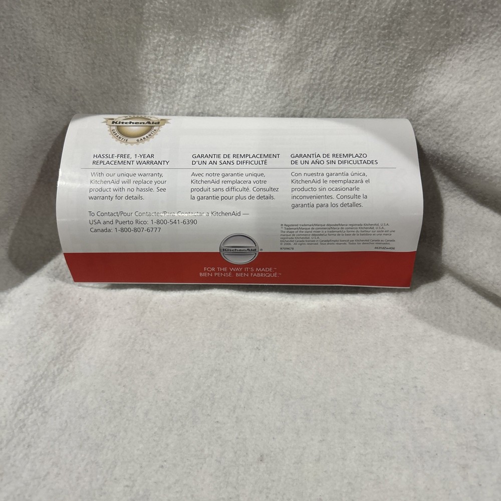 KitchenAid Sausage Stuffer Stand Mixer Attachment - White