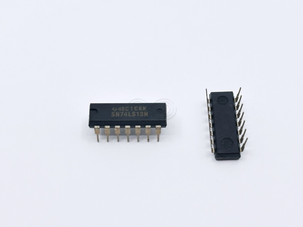 5PCS SN74LS13N TI Dual 4-Input NAND Schmitt Trigger Inputs Schottky TTL DIP-14