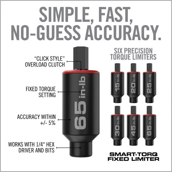 Real Avid Smart-Torq Fixed Limiter & X3 Driver Kit, Compact #AVSTFLX3KIT