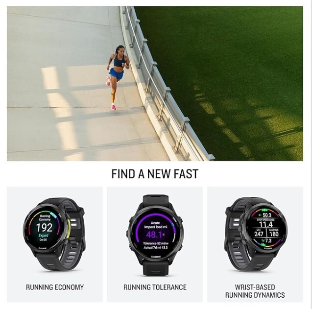 Garmin Forerunner 970 Premium Running GPS Smartwatch AMOLED | Wearable4U Bundle