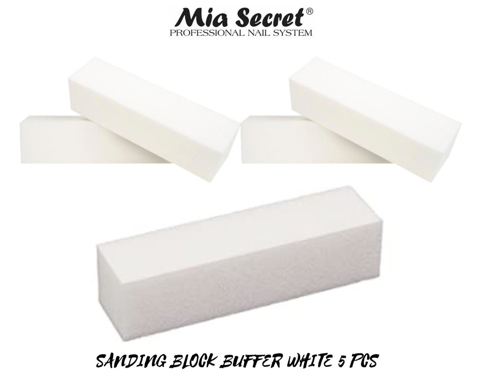 Mia Secret - SANDING BLOCK BUFFER - White 5pcs Combo