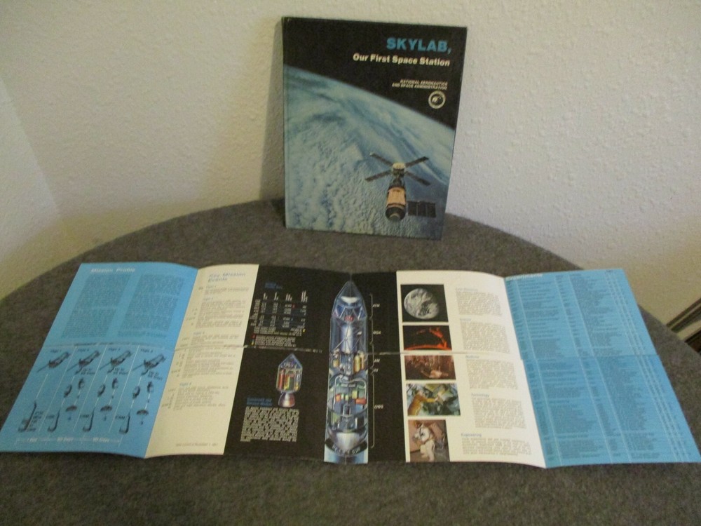 NASA APOLLO/SKYLAB MSFC DATA & EXPERIMENT SUMMARY CONTRACTORS BOOKS FOLD OUTS ++
