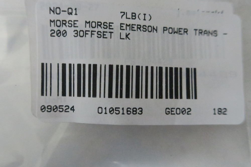 Morse 097971 #200 Roller Chain Offset Link 2-1/2in