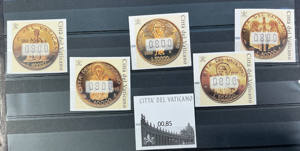 VATICAN MNH ATM issues -  ❗️LAST ONE ❗️