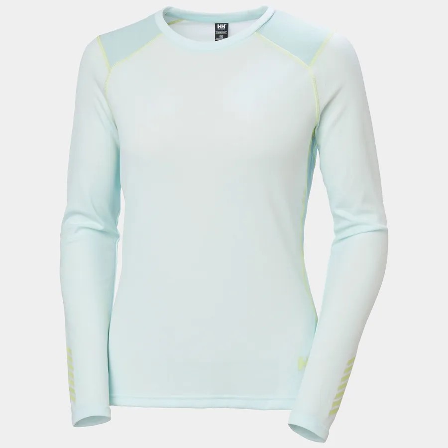 Helly Hansen Lifa Active Crew Base Layer Top - Women's - Medium / Icicle
