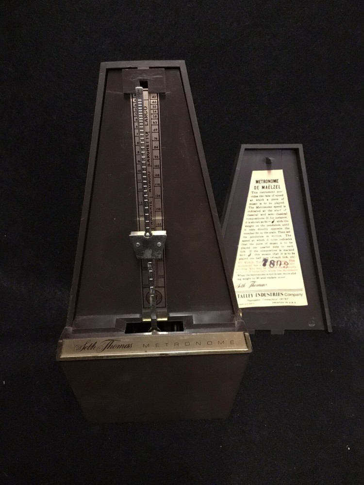 VINTAGE SETH THOMAS WIND UP METRONOME