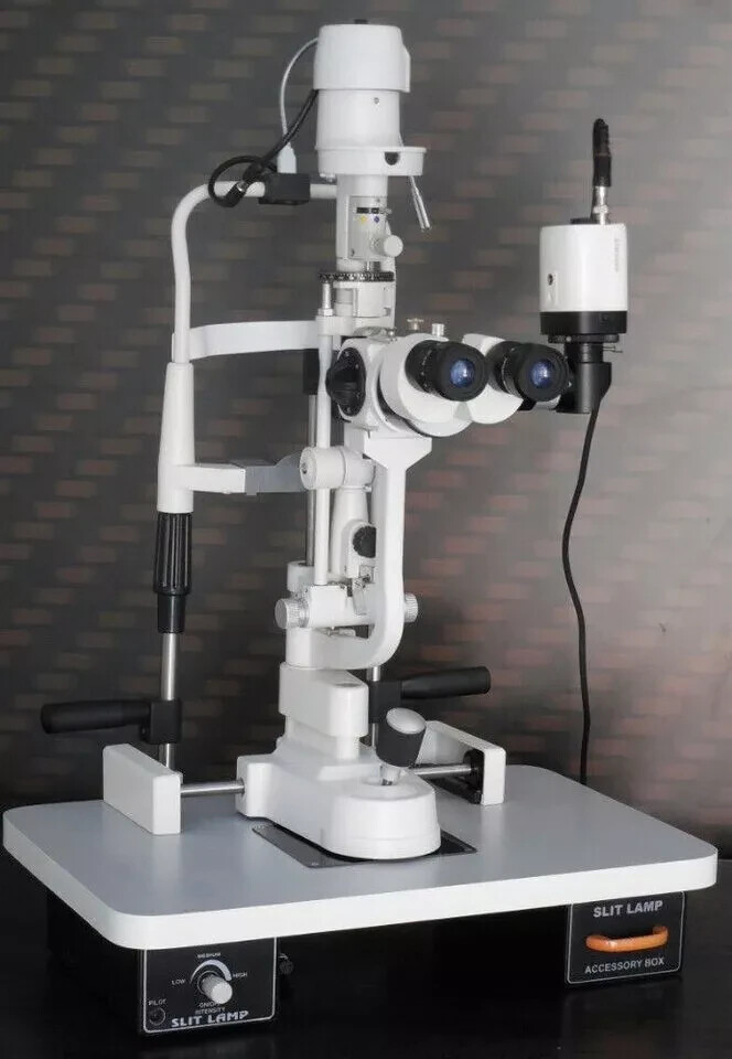 5 Step Slit Lamp with Motorized Table and CCD camera A321..
