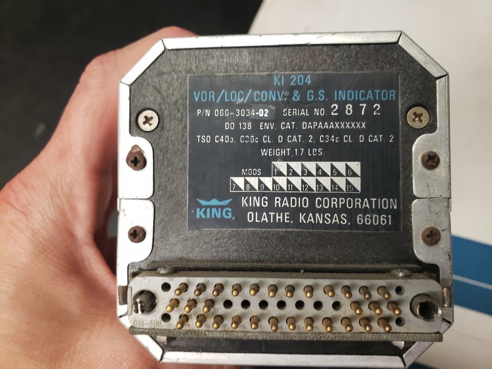 Bendix/King KI-204 Parts Only