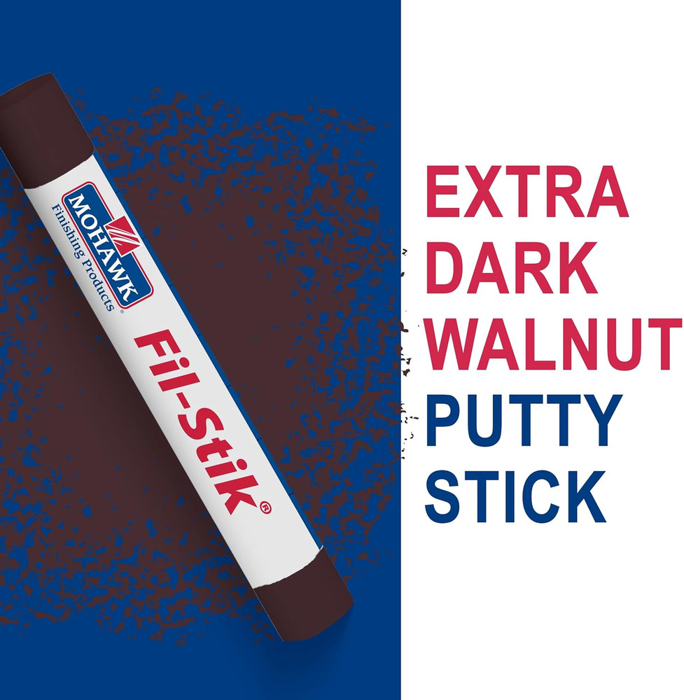 Fill Stick (Fil-Stik) Putty Sticks (Extra Dark Walnut)