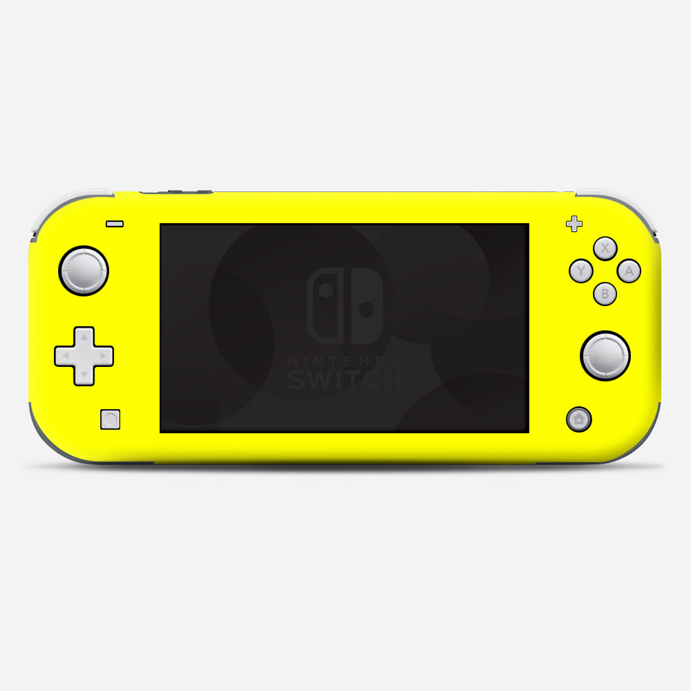 Skins Decals wrap for Nintendo Switch Lite - Bright Yellow