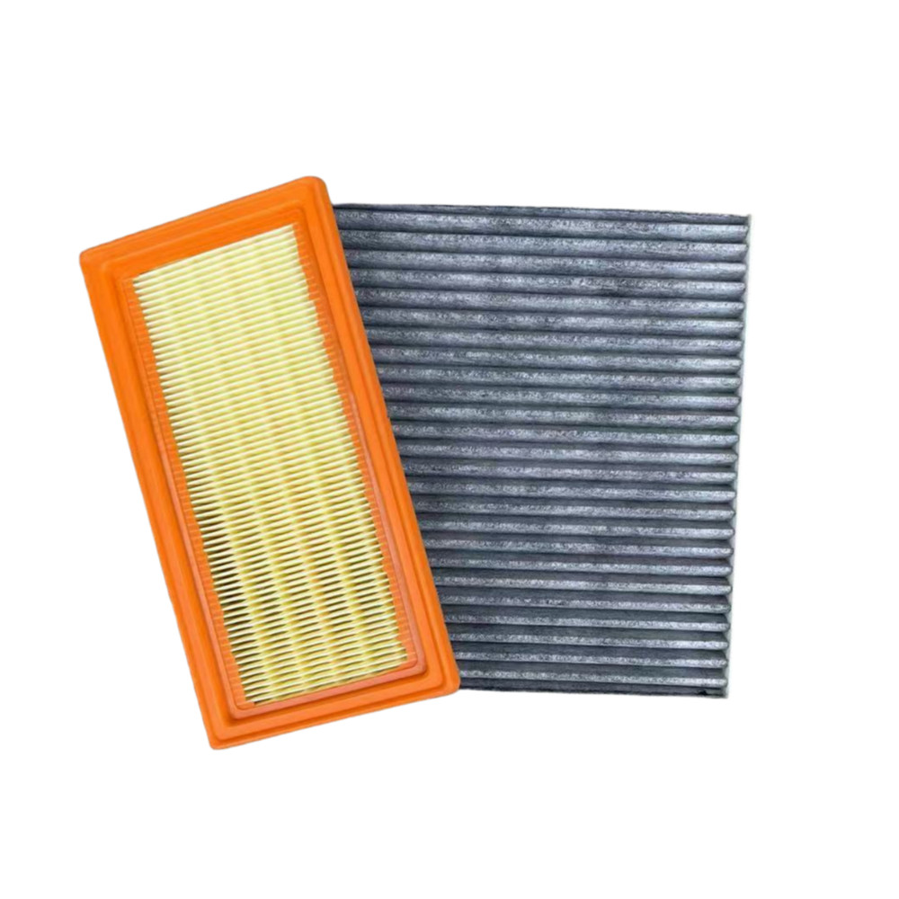 For 2014-2019 VERSA & VERSA NOTE Combo set Engine & Carbonized Cabin Air Filter