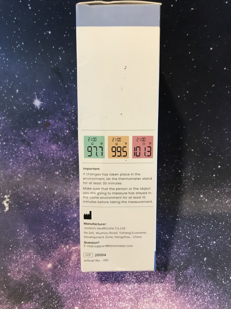 Femometer Infrared Forehead Thermometer