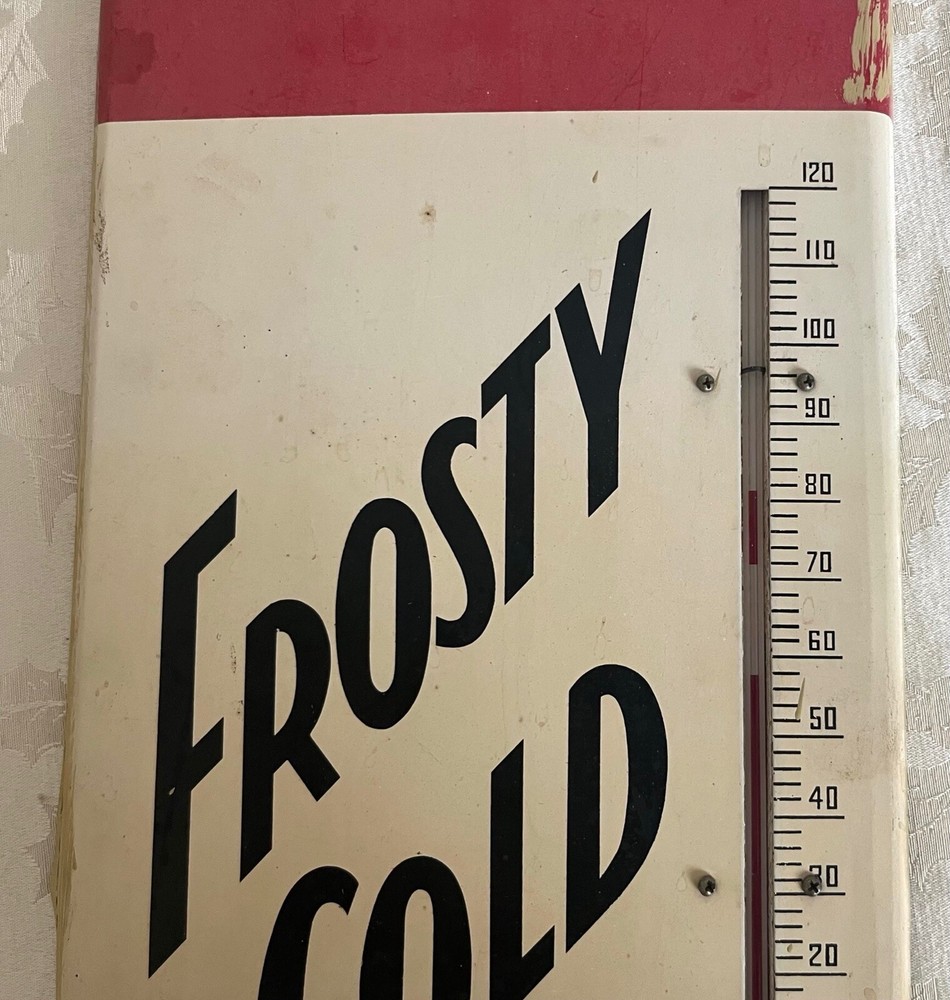 VINTAGE DR PEPPER THERMOMETER ORIGINAL