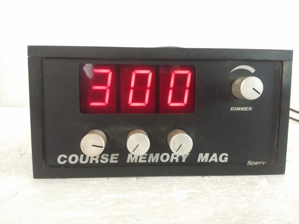 SPERRY COURSE MEMORY MAG Input Power 24 VDC