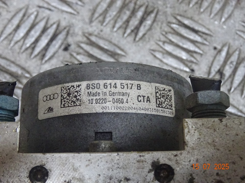 2015 AUDI TT ULTRA S-LINE 8S 2.0TDI MK3 ABS PUMP & CONTROL MODULE UNIT REF9659