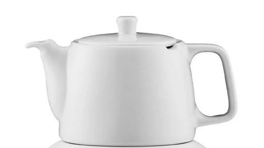 Ceramic Kettle For Mulex 3 Litters White And Black Made in Germany