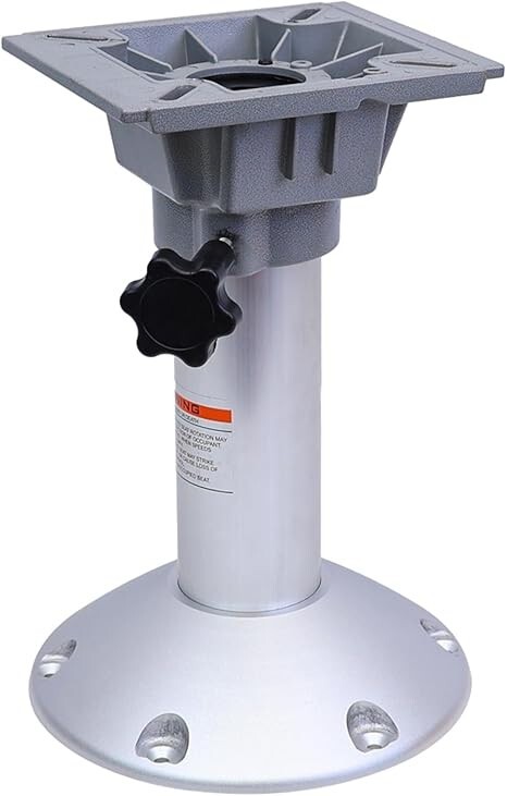Fixed Boat Pedestal Seat 12"