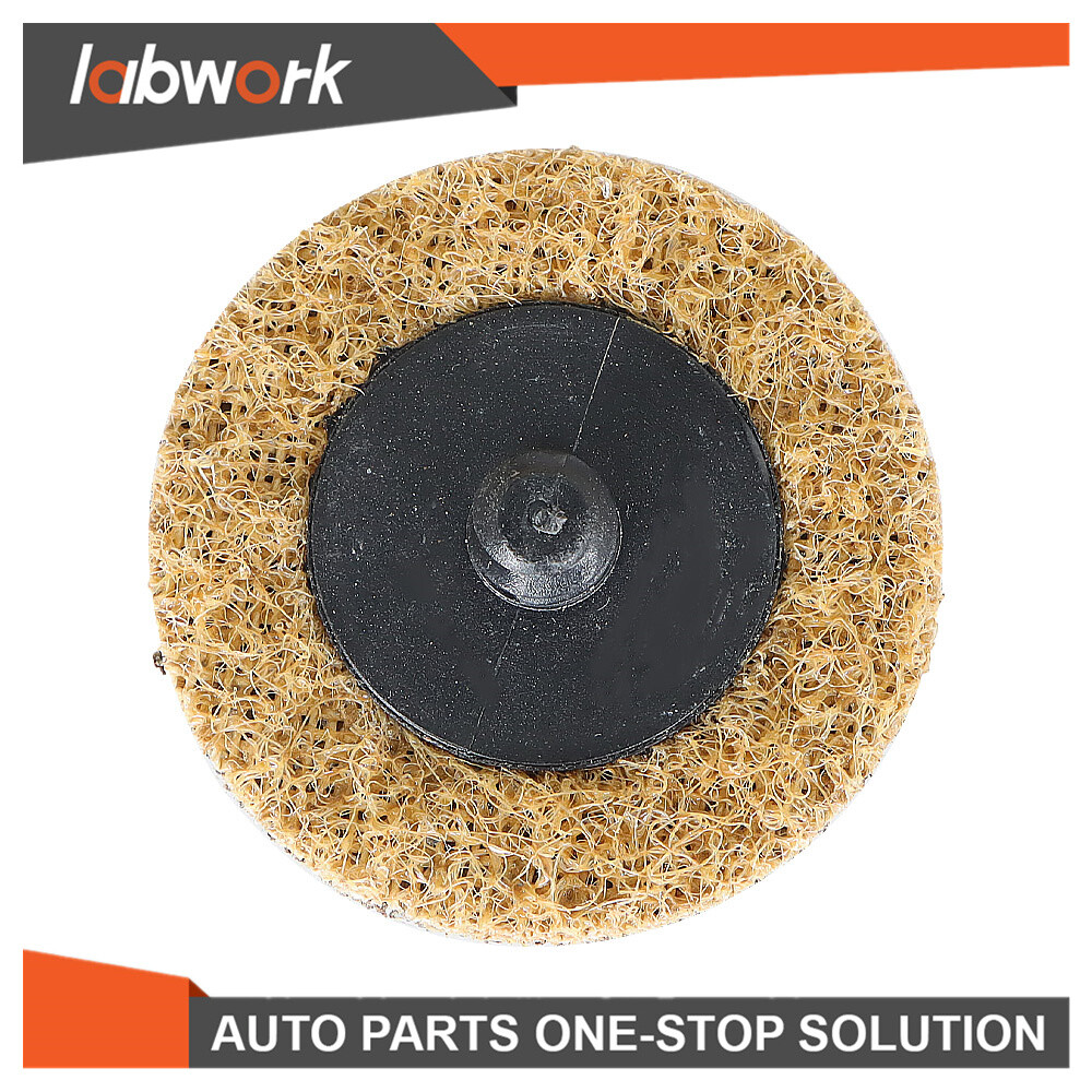 Labwork Coarse Surface Conditioning Discs Roll Lock Grinder Sanding Pad 50Pcs 2"