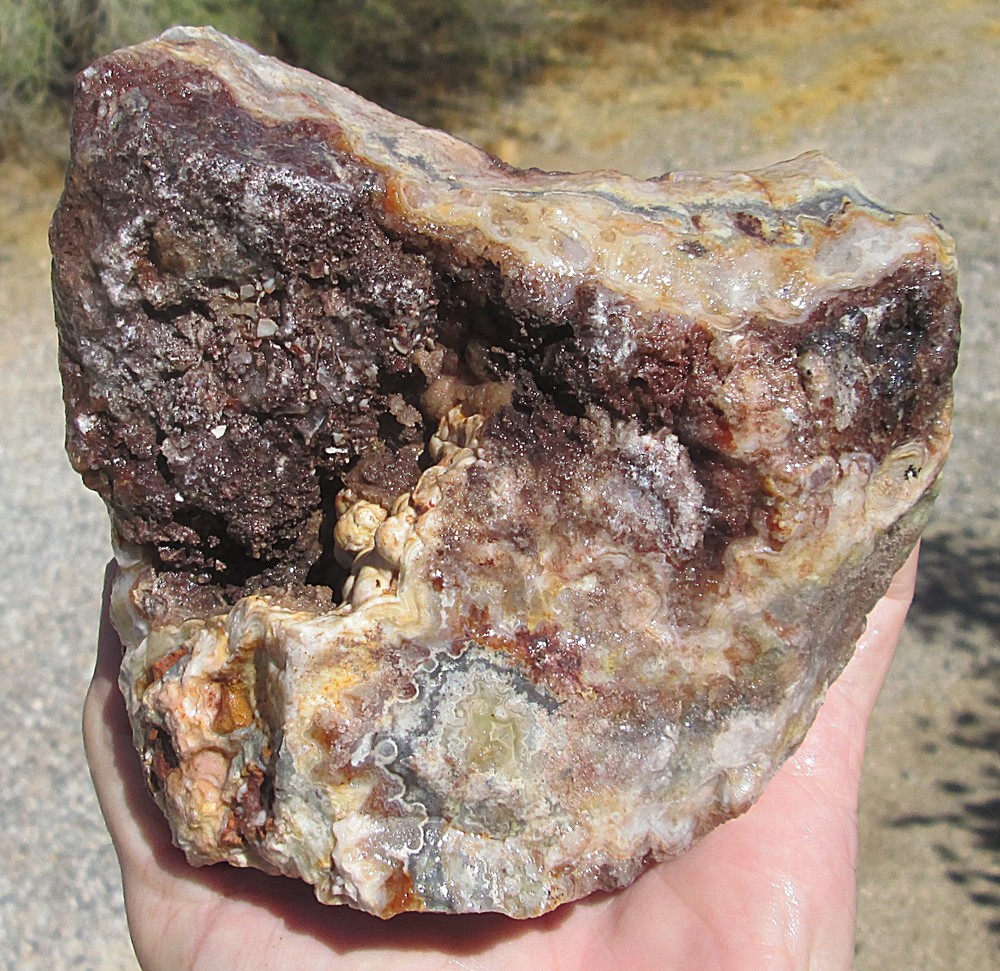 CRAZY LACE AGATE ROUGH ~ 3 lbs 6 ozs