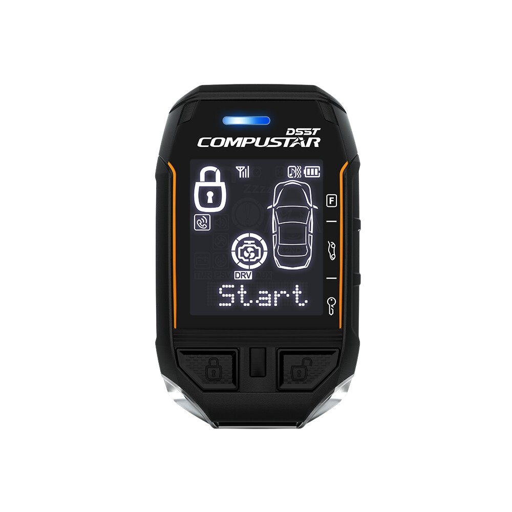 Compustar 2WT11-WSSR 2-Way LCD Remote - 3 Mile Range