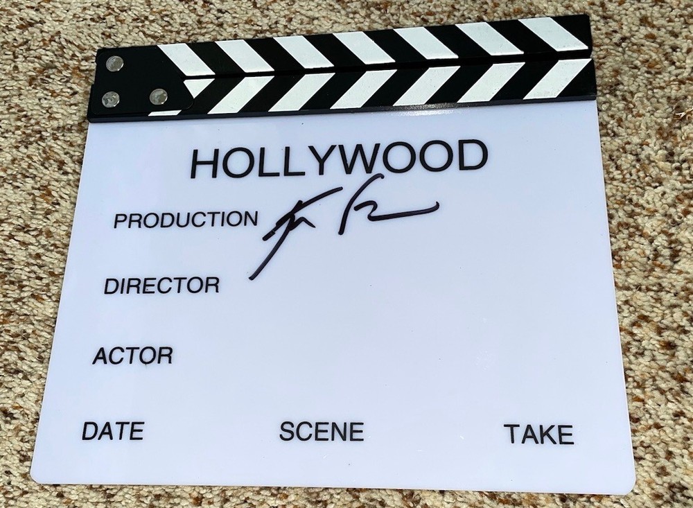 Kevin Feige Signed Movie Clapboard Marvel