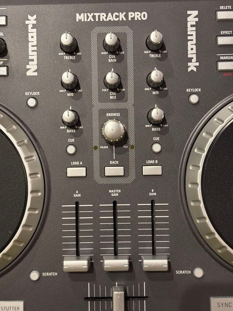 Numark MIXTRACK PRO DJ Controller 2-Channel USB Mixer Excellent Condition Used