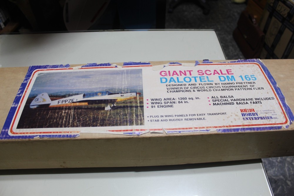 NIB BRIDI DALOTEL DM 165 Balsa Kit