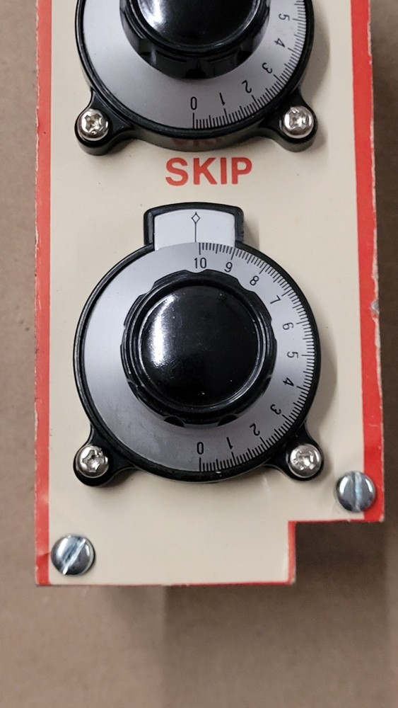 NOS Industrial Pattern / Skip Module With Potentiometers