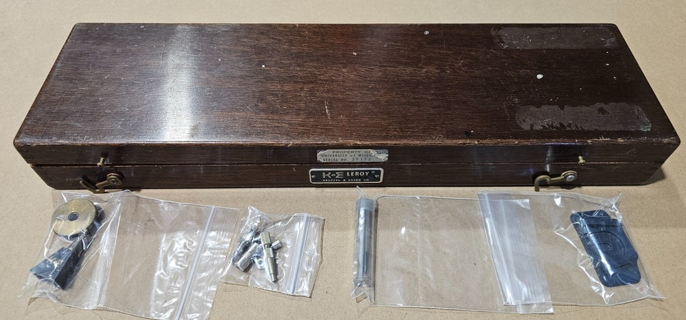 Keuffel & Esser Lettering Set