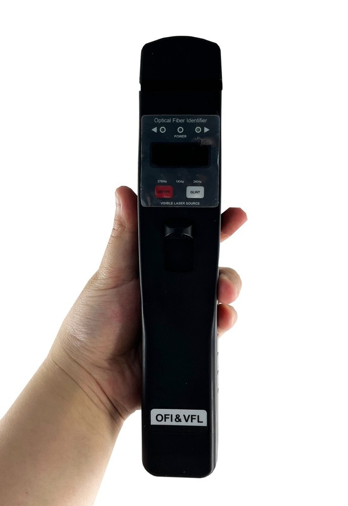 Handheld Optical Fiber Identifier On-line testing Red Light Output Power 1mW