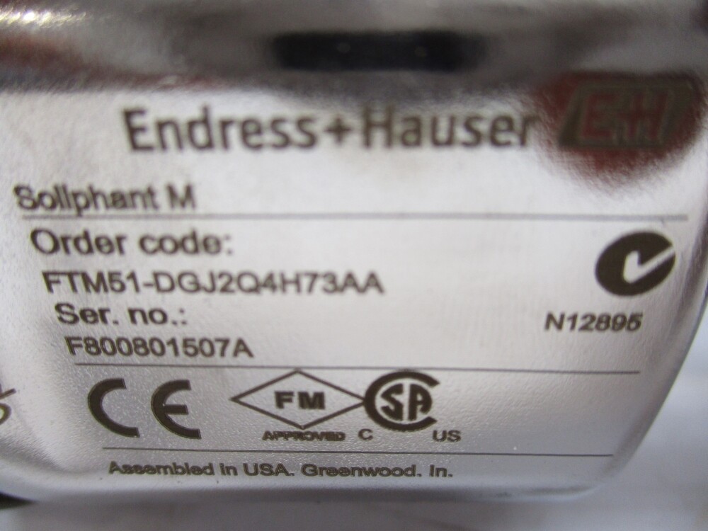 ENDRESS+HAUSER FTM51-DGJ2Q4H73AA NSMP