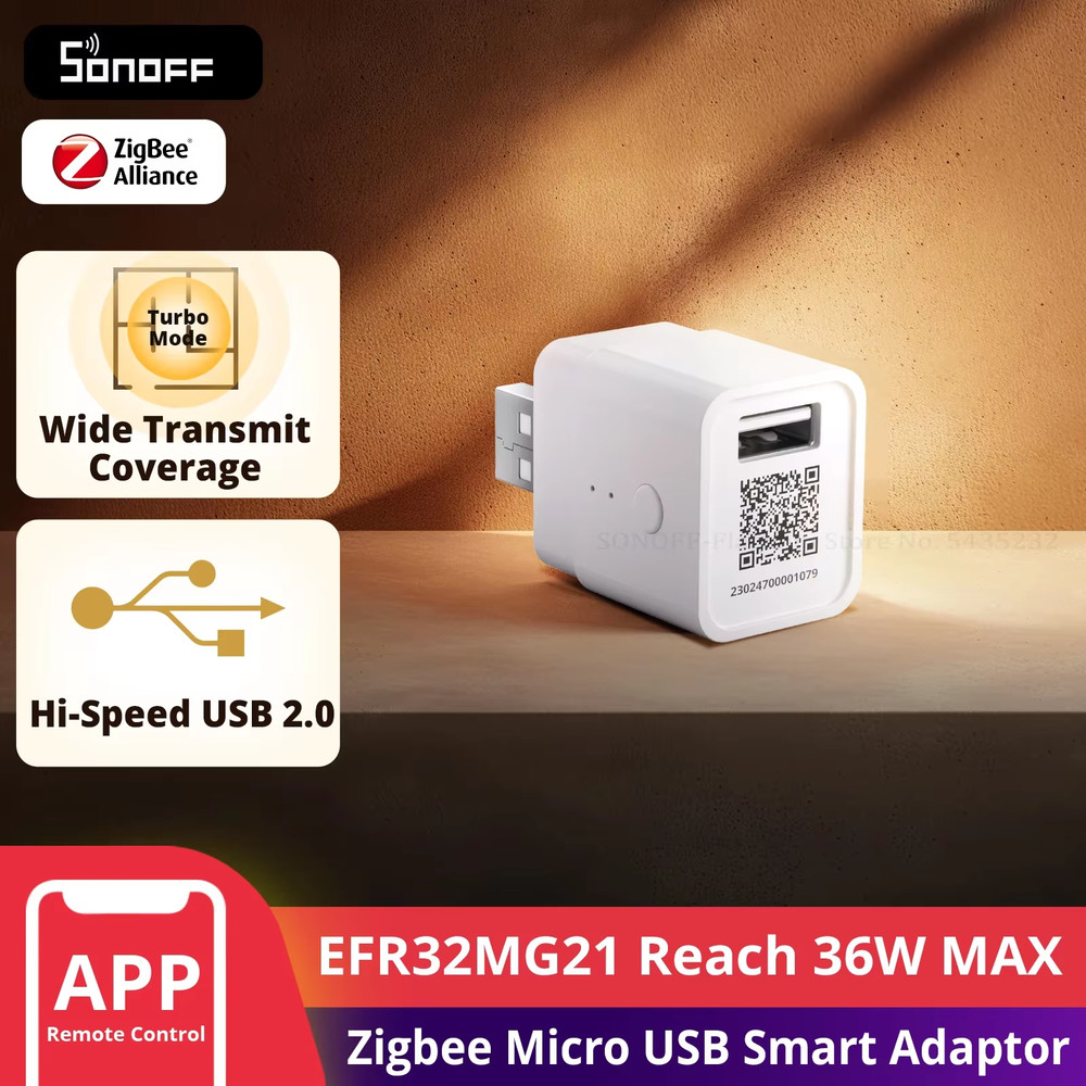 ZBMicro  Micro Zigbee USB Smart Adaptor Smart Home Automation Data Transfer Zigb