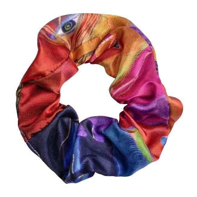 Galleria Laurel Burch Wild Horses Multicolored Scrunchie