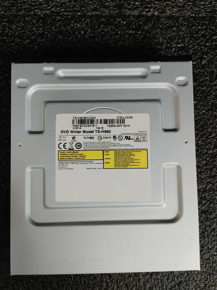 TOSHIBA TS-H663 WriteMaster Lightscribe SpeedPlus DVD Drive
