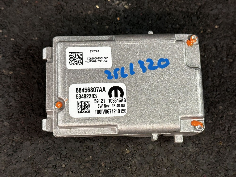 20-23 JEEP CHEROKEE FRONT WINDSHIELD MOUNTED CAMERA ID 68456807AA