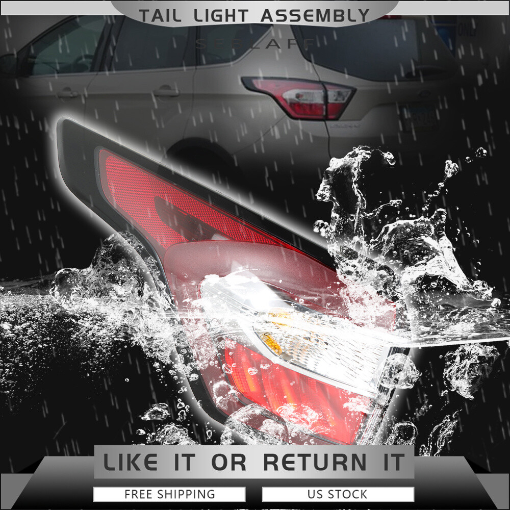 For 2017-2019 Ford Escape Kuga Left Side Outer Tail Light Brake Lamp Assembly