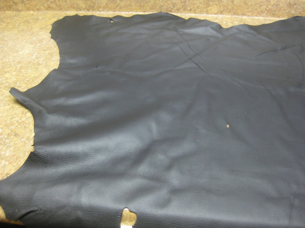 Black Top Grain Deer Leather #00003452 Row 8
