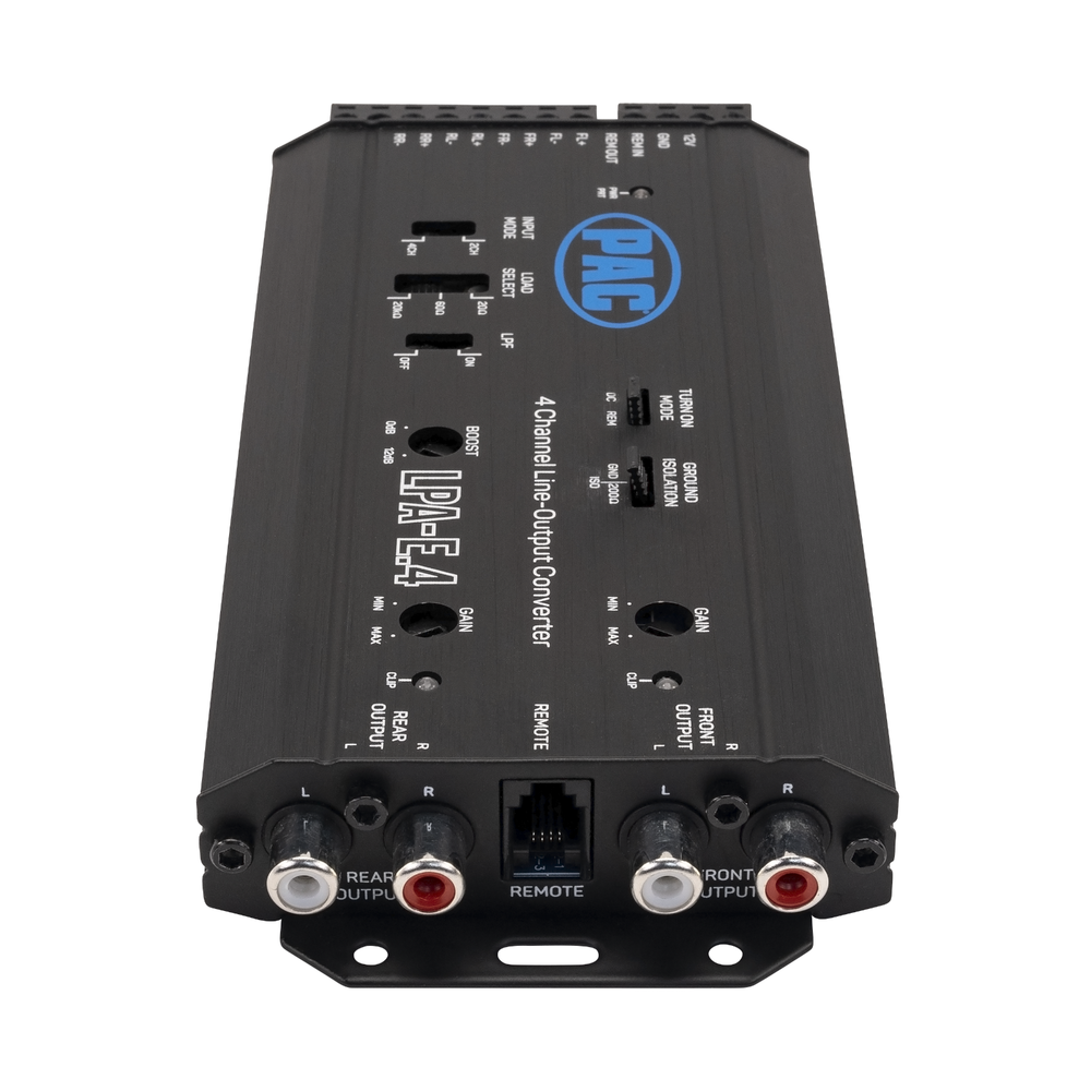 PAC Amplifier Integration Solution for 2021-2024 Dodge Jeep Ram LPHCH42+LPA-E.4