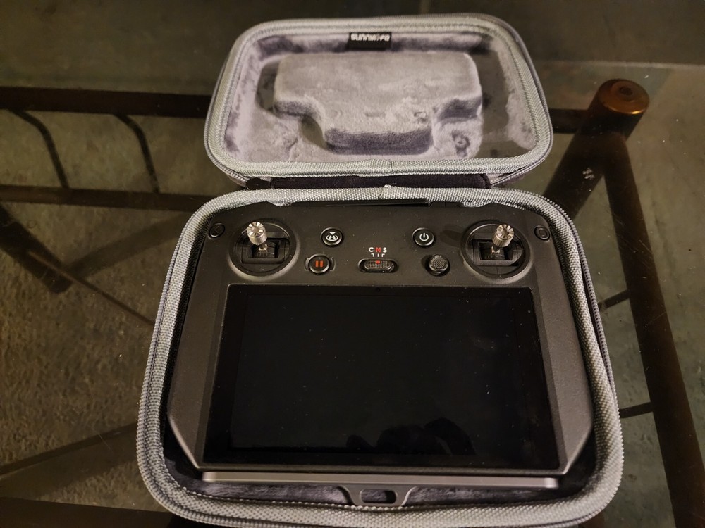 DJI RC Pro Controller, with Screen Protector, Hard Case, Lanyard, Bracket & Card