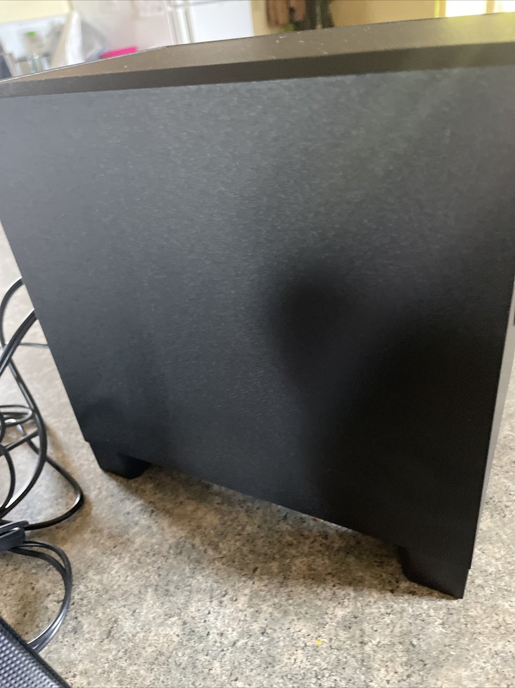 Logitech X -240 Computer 4 Piece Speaker System with Subwoofer Tested